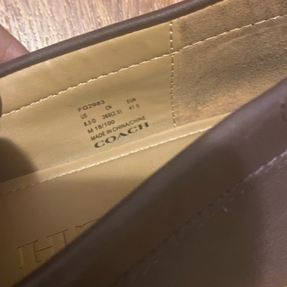 Original coach Mott driver loafers, USED - Picture 3 of 7